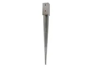 Patka hranatá 91x91x600mm s trnem