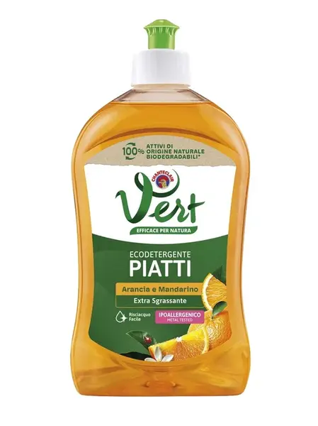 Chante Clair Vert Eco Mycí prostředek na nádobí Arancia e Mandarino 500 ml