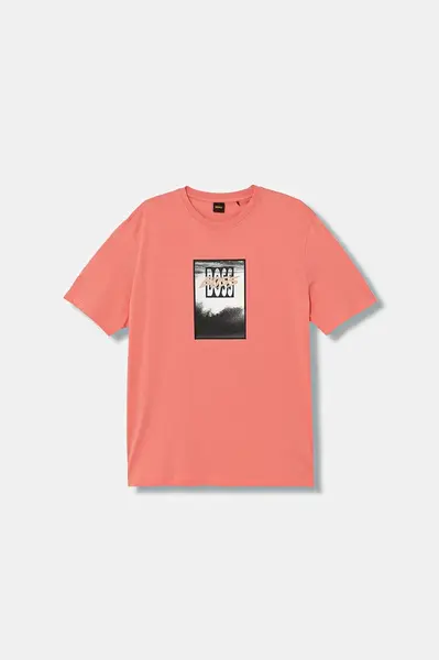 BOSS Orange  tričko pánské bavlněné