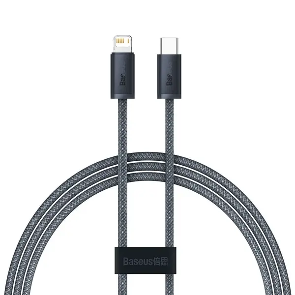 Datový kabel Baseus Dynamic Series Fast Charging USB-C - Lightning 20W 1m, slate gray