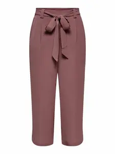 ONLY Nohavice 'ONLWinner'  čokoládová / rosé