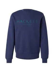 Hackett London Mikina  tmavomodrá / jedľová