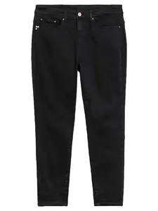 SHEEGO Džínsy  čierny denim