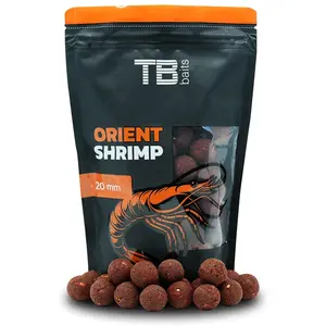 Tb baits boilie orient shrimp - 250 g 20 mm
