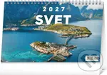 NOTIQUE Stolový kalendár Svet 2027
