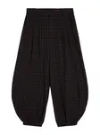 Bershka Nohavice  mokka / tmavohnedá