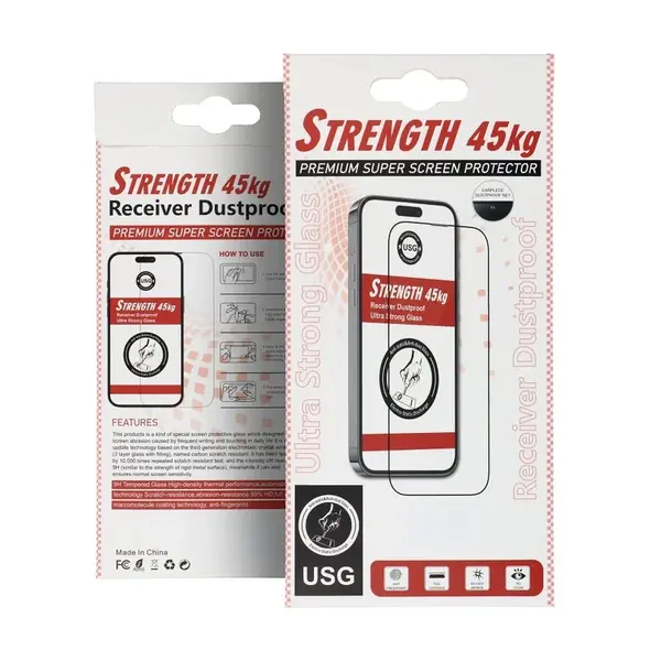Ochranné sklo Tempered Glass ULTRA STRONG 45kg pro Apple iPhone 14 Pro Max