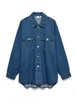 VERO MODA Blúzka 'VMKIRSA'  modrá denim