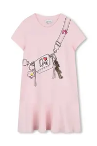 Dětské bavlněné šaty Marc Jacobs
