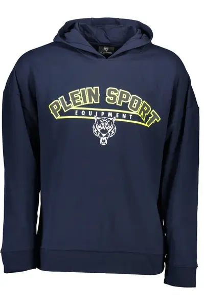 Plein Sport mikina bez zipu modrá