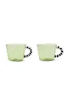 &k amsterdam  Sada pohárov  Glass Duet Green 300 ml 2-pak