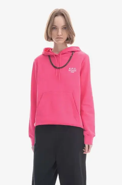 Bavlnená mikina A.P.C. Hoodie Manuela
