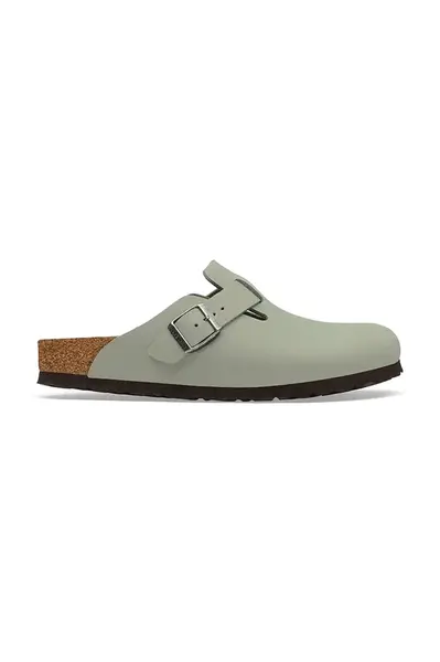 Birkenstock šľapky mules kožené Boston Oiled Leather
