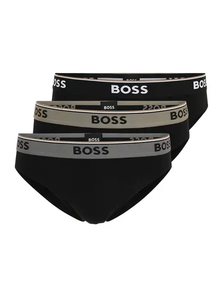 BOSS Nohavičky  sivá / tmavošedá / čierna