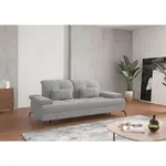 Sit & More 2,5SEDÁK, textil, světle šedá