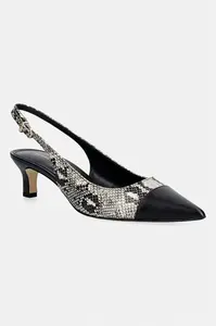 MICHAEL Michael Kors obuv s ihličkovým opätkom kožená Amara Toe Cap Sling Pump