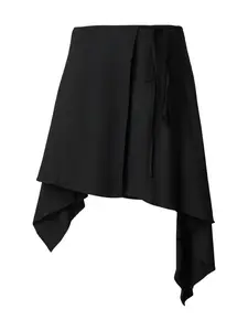 WEEKDAY Sukňa 'Leah'  čierna