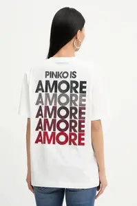 Pinko Bavlnené tričko Pinko