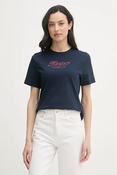 Tommy Hilfiger tričko dámske bavlnené SUMMER