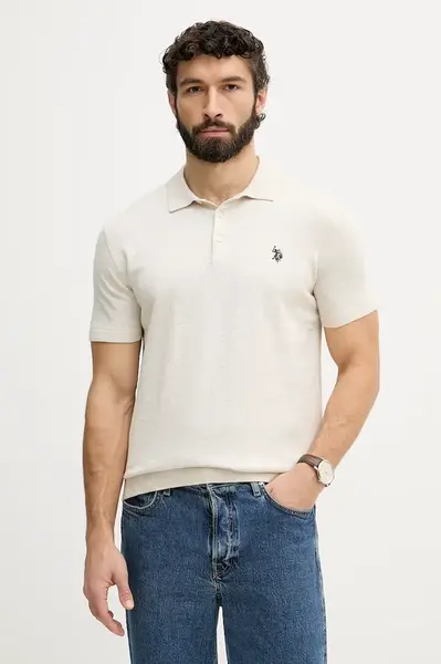 U.S. Polo Assn. polo tričko pánske bavlnené COMBED SS