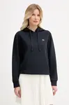 Lacoste mikina s kapucňou dámska s bavlnou