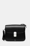 A.P.C. Kožená kabelka A.P.C. Sac Grace