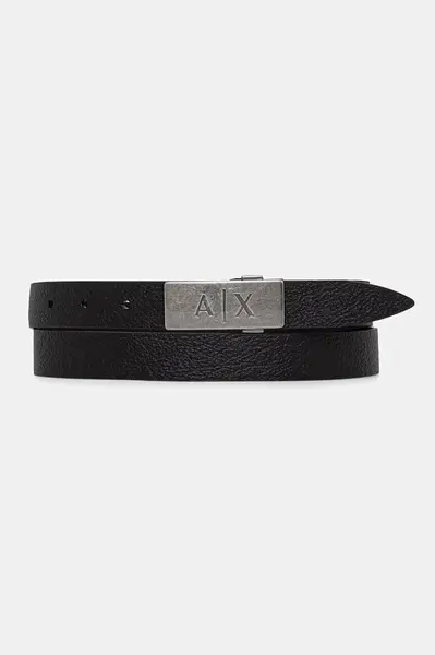 Armani Exchange pásek pánský kožený