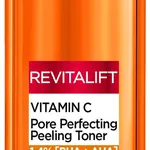 L'Oréal Paris Rozjasňující pleťové tonikum Revitalift Vitamin C (Pore Perfecting Peeling Toner) 180 ml