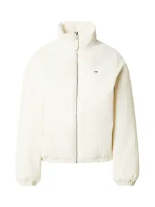 Tommy Jeans Prechodná bunda  biela