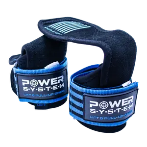 Power System Posilovací gripy Lift&Pull-Up Grips 3380 - modré