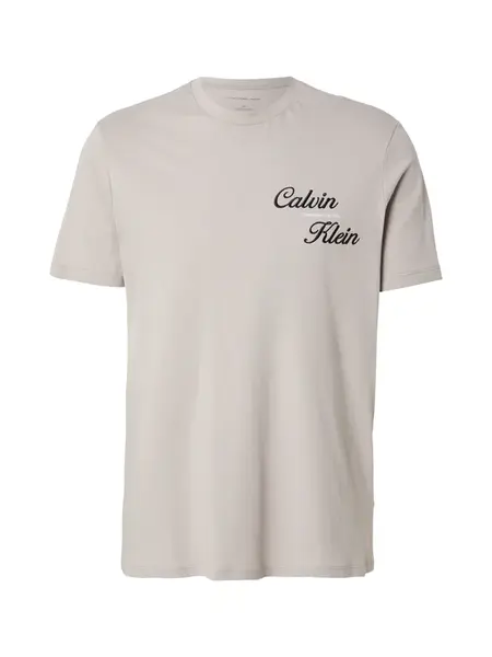 Calvin Klein Jeans Tričko '30s'  béžová / čierna / biela