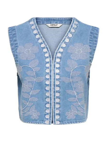ONLY Vesta 'ONLNoella'  modrá denim / biela