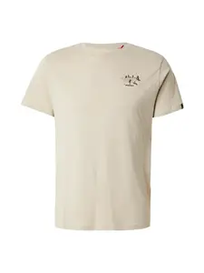ALPHA INDUSTRIES Tričko  béžová / sivá / zelená / čierna