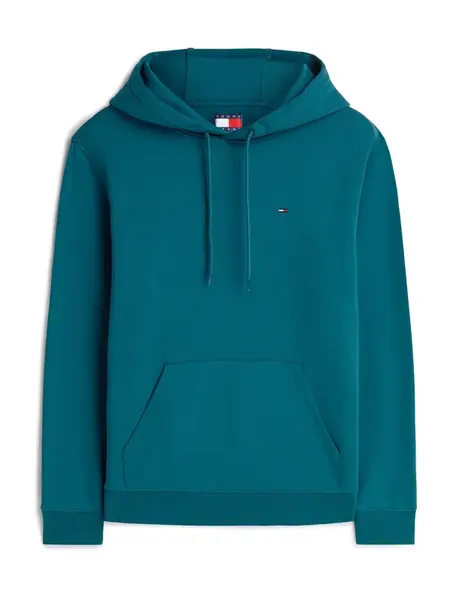 Tommy Jeans Mikina 'Classic Brushed'  petrolejová