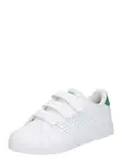ADIDAS SPORTSWEAR Tenisky 'Advantage Base 2.0'  zelená / biela
