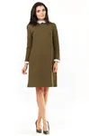 Awama Woman's Dress A204 Khaki