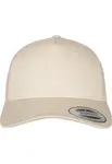 5panelová retro khaki čepice Trucker