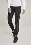 Dámské reflexní legíny s vysokým pasem černé