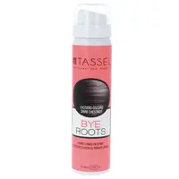 Sprej pro zakrytí odrostů Tassel Cosmetics Bye Roots - 75 ml, tmavě kaštanová (07277/67) + dárek zdarma