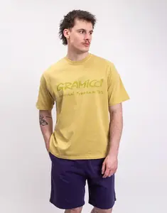 Gramicci Freedom Tee Pigment Dyed SULPHUR PIGMENT L