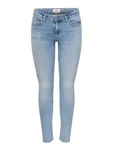 Only Petite Džínsy 'ONLPOWER CORAL'  modrá denim