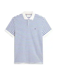 TOMMY HILFIGER Tričko  kráľovská modrá / biela