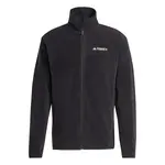 ADIDAS TERREX Funkčná flisová bunda  čierna / biela