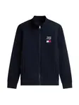 TOMMY HILFIGER Tepláková bunda  námornícka modrá