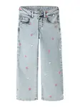 NAME IT Džínsy 'NMFrose'  modrá denim / svetloružová / biela