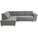Stylife ROHOVÁ SEDAČKA, textil, šedá