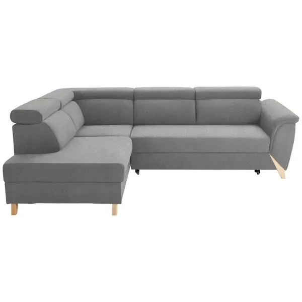 Stylife ROHOVÁ SEDAČKA, textil, šedá