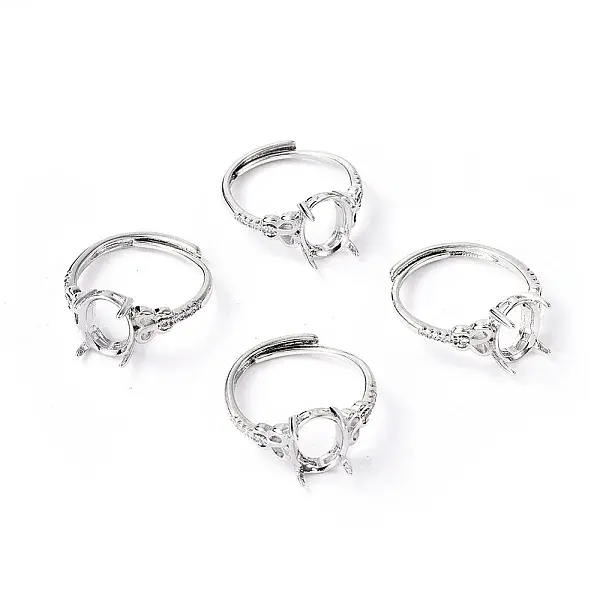 Adjustable Brass Finger Ring Components