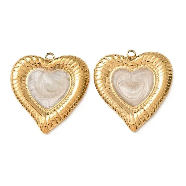 304 Stainless Steel Enamel Pendants