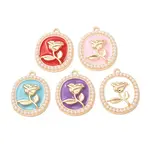 Alloy Enamel Pendants